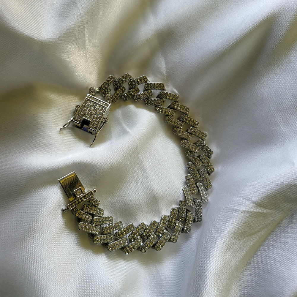 Cuban Link Silver Bracelet